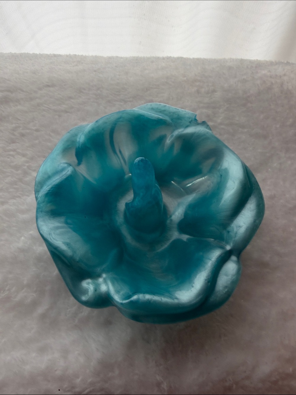 Handmade  Blue  Ring Dish